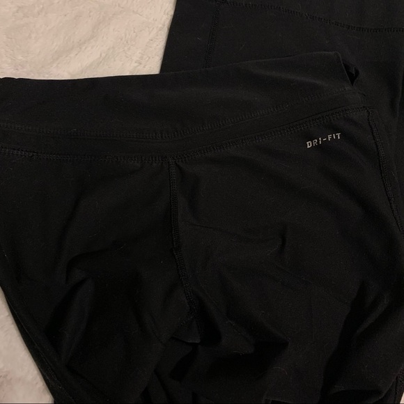 Nike Dri Fit Wide Leg Yoga Pants - Picture 5 of 6